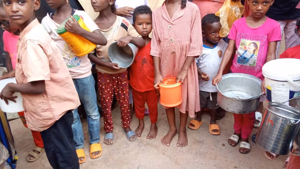 Helping Sudan 2025 - Al Zafir Takyah Aid kitchen in Omdurman 