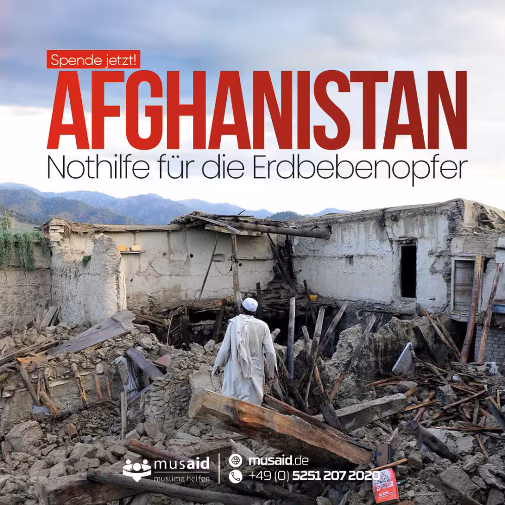 Hilfe für die Erdbebenopfer in Afghanistan: Gemeinsam für Hoffnung und Wiederaufbau