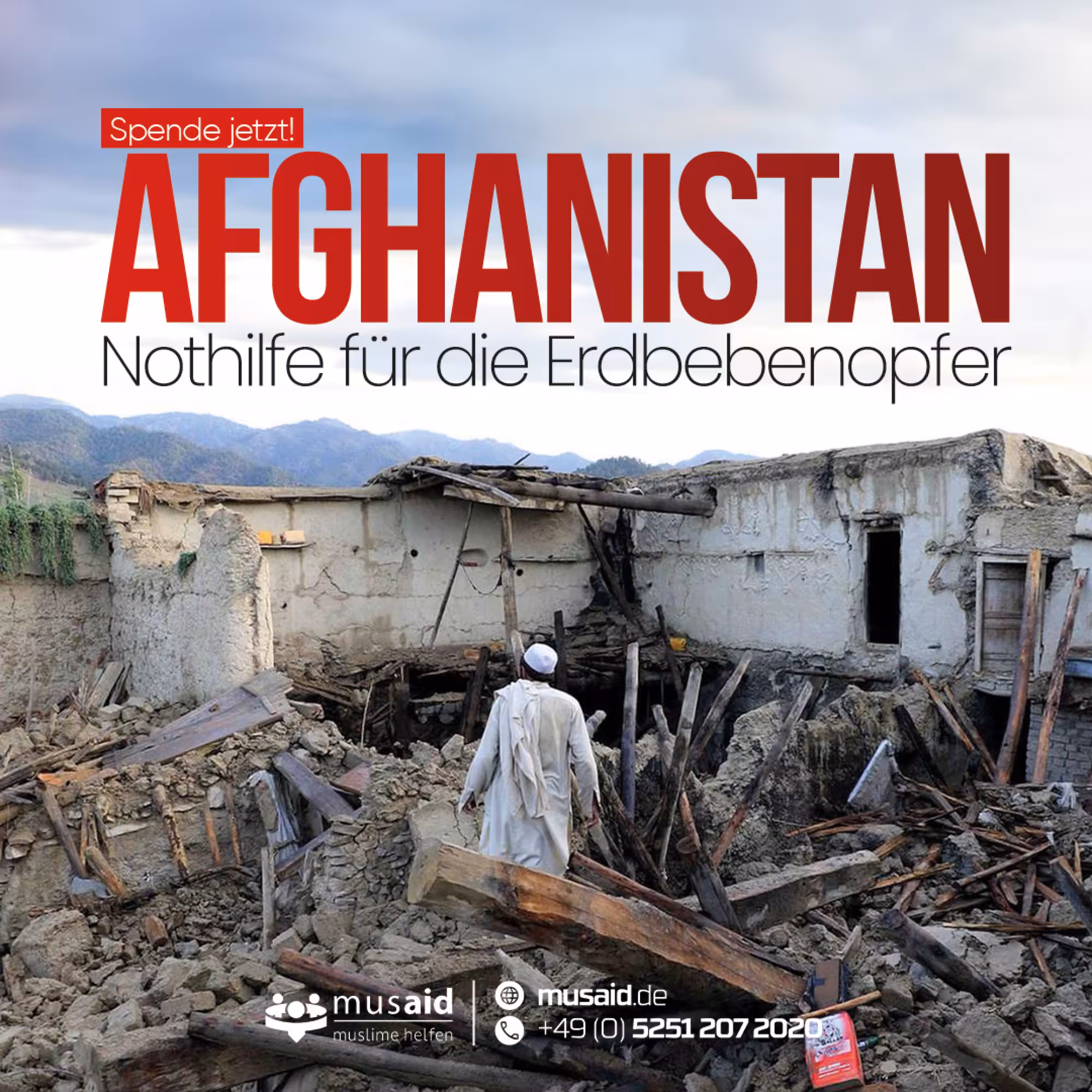 Hilfe für die Erdbebenopfer in Afghanistan: Gemeinsam für Hoffnung und Wiederaufbau