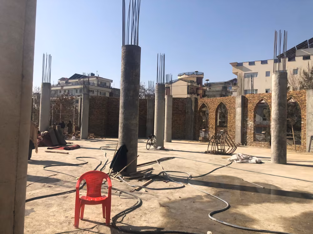 Hilfe für den Wiederaufbau der Großen Moschee von Prophet Adam (Friede sei mit ihm)