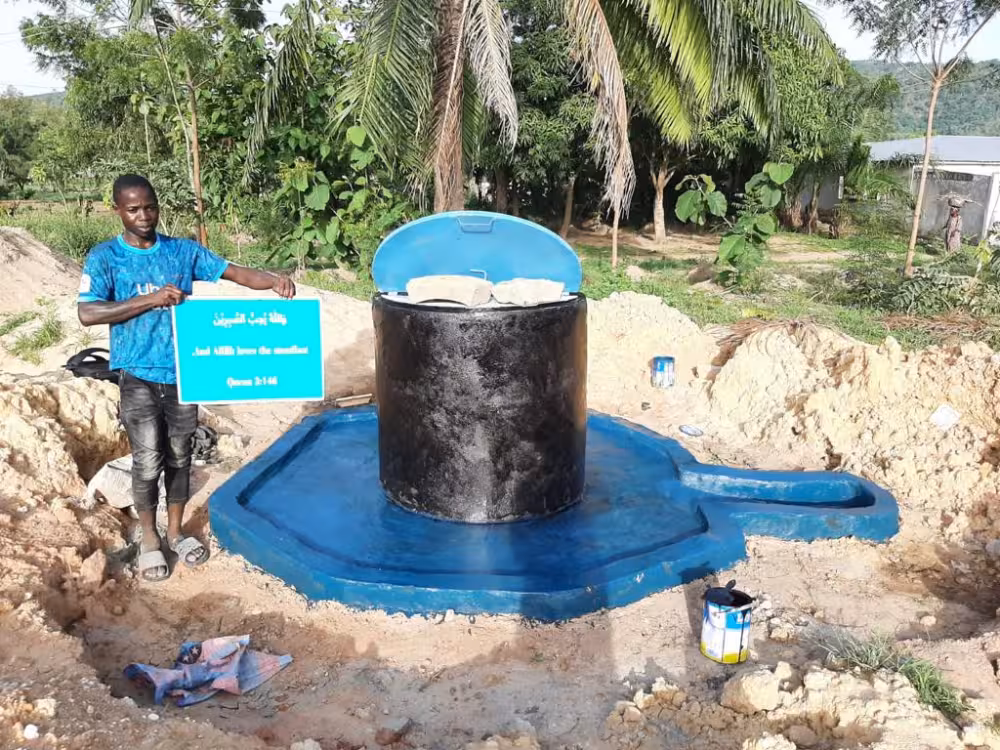 Brunnen bau in Togo