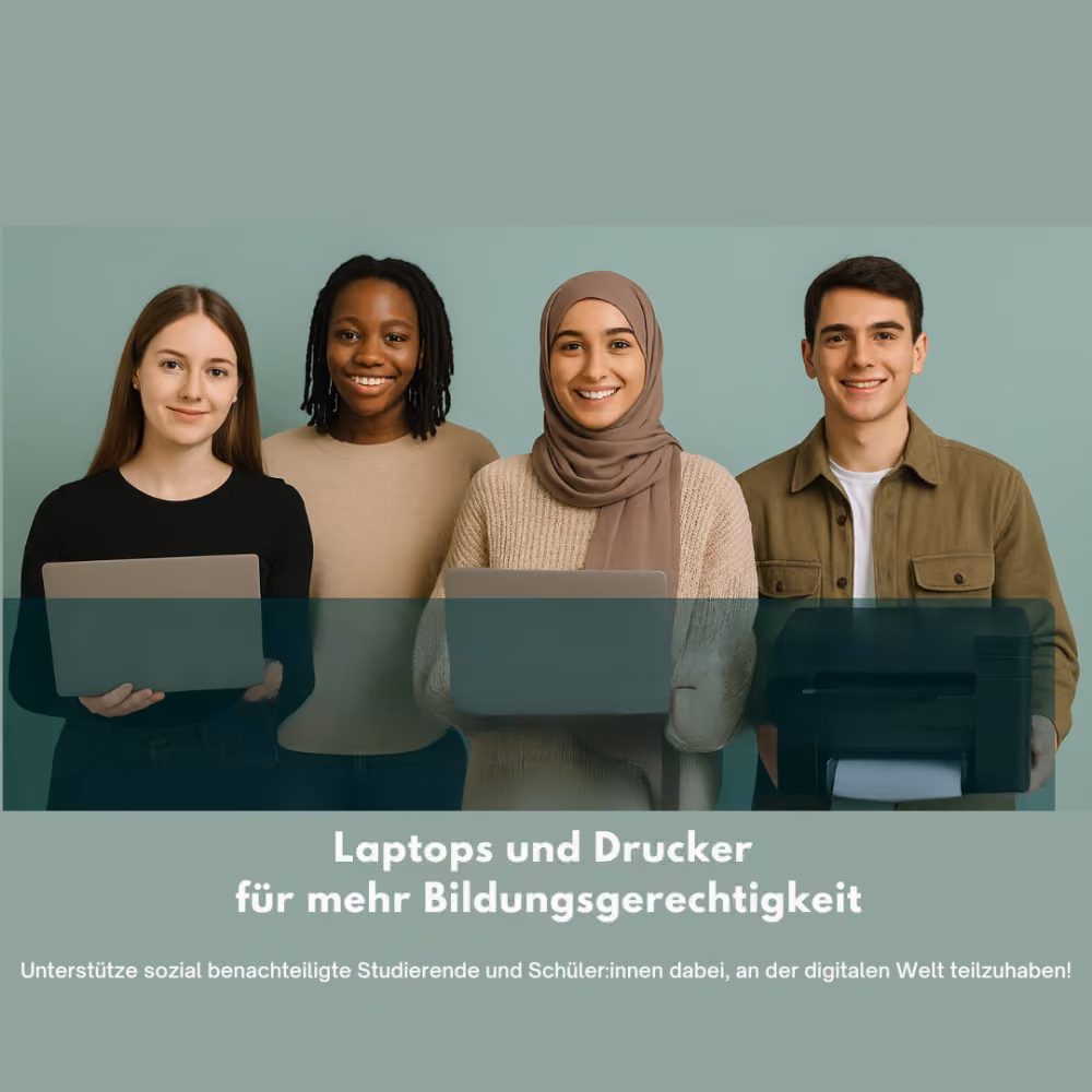 🎓💻 Bildung für alle – Deine Spende macht den Unterschied!
