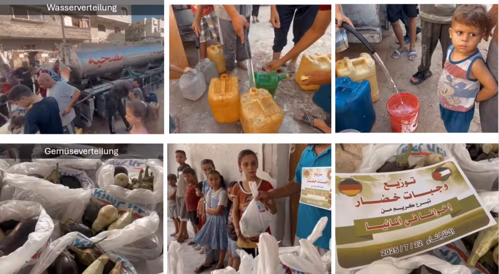 Hilfe für Gaza - Projekt 2