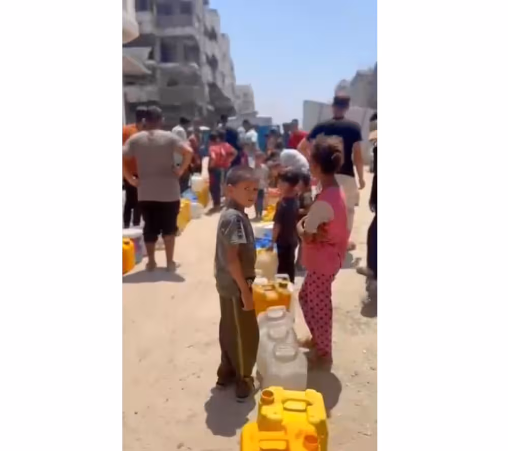 Wasser ist Leben – und in Gaza ein Überlebenskampf!
