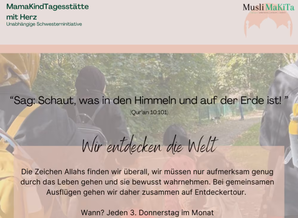 MusliMaKiTa - Muslimische Mama-Kind-Tagesstätte