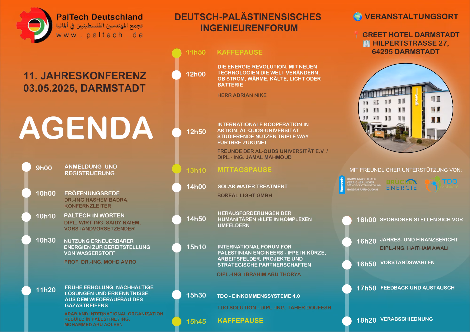 Paltech 11. Jahreskonferenz 