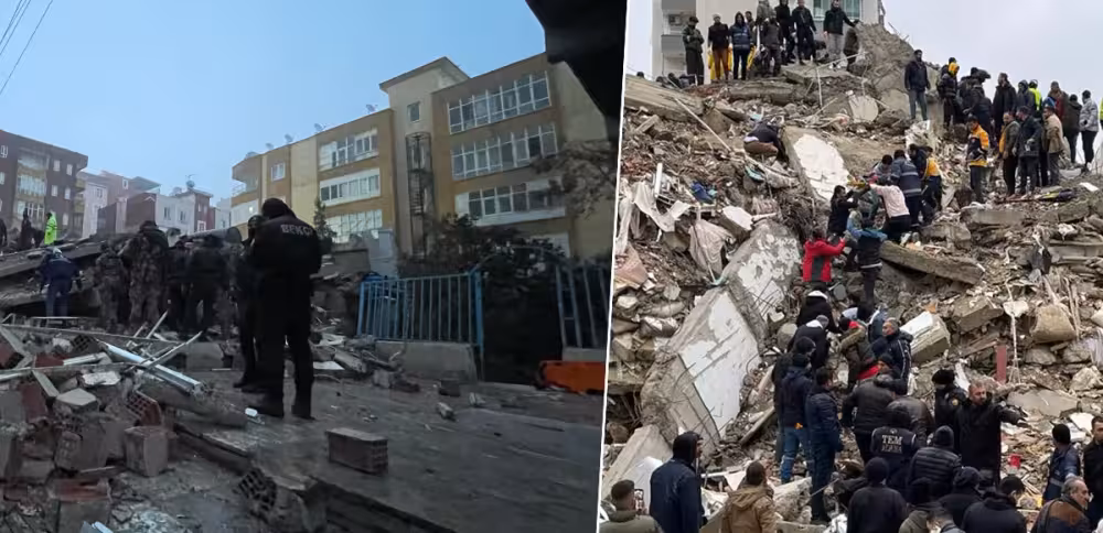 Erdbeben - Notstand - in der Türkei & Syrien 