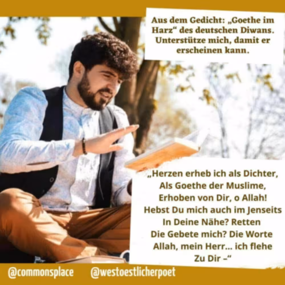 Der deutsche Diwan: ein Werk, das deutsch-muslimische Identität stiftet