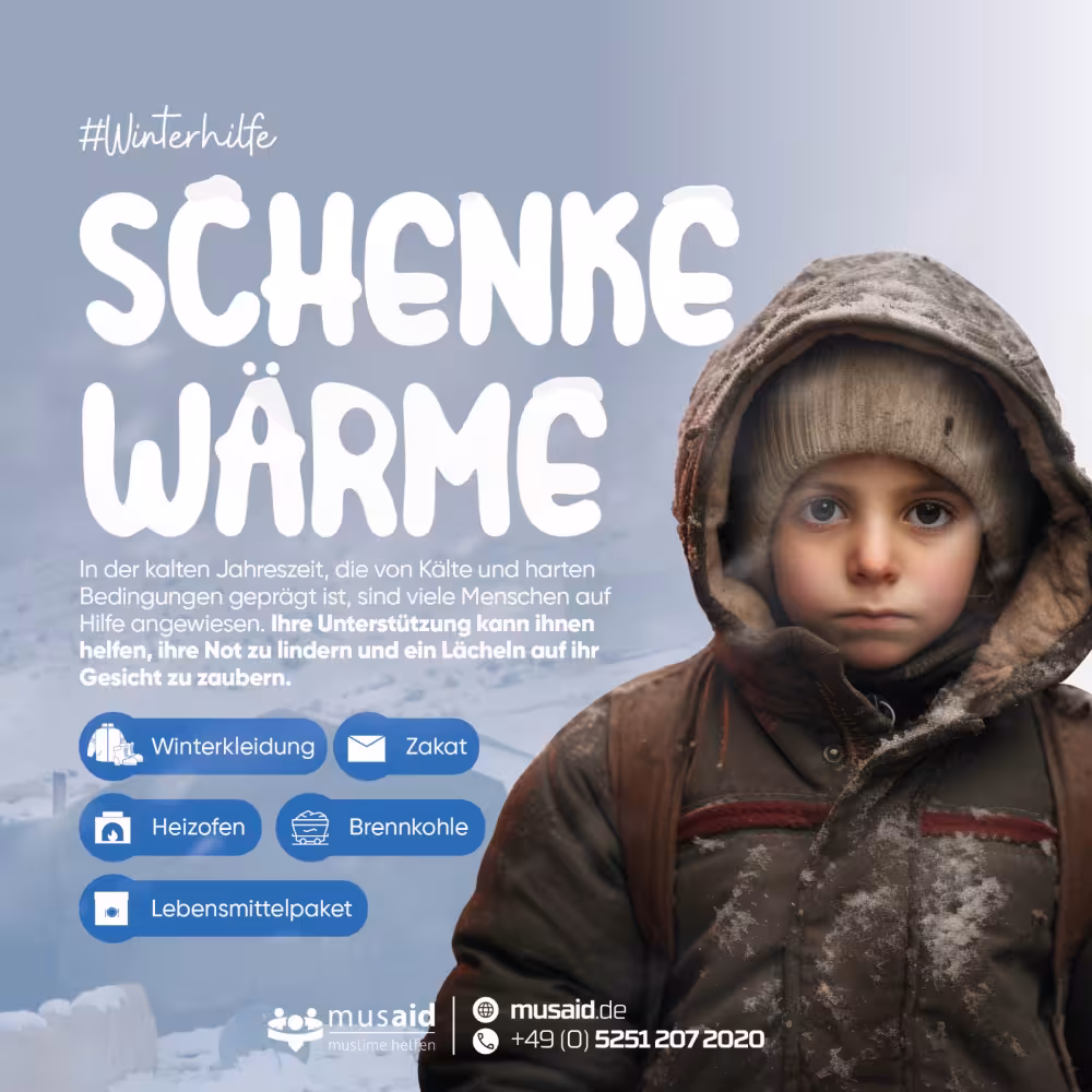 Unterstütze Deine Geschwister in Not mit Wärme und Fürsorge
