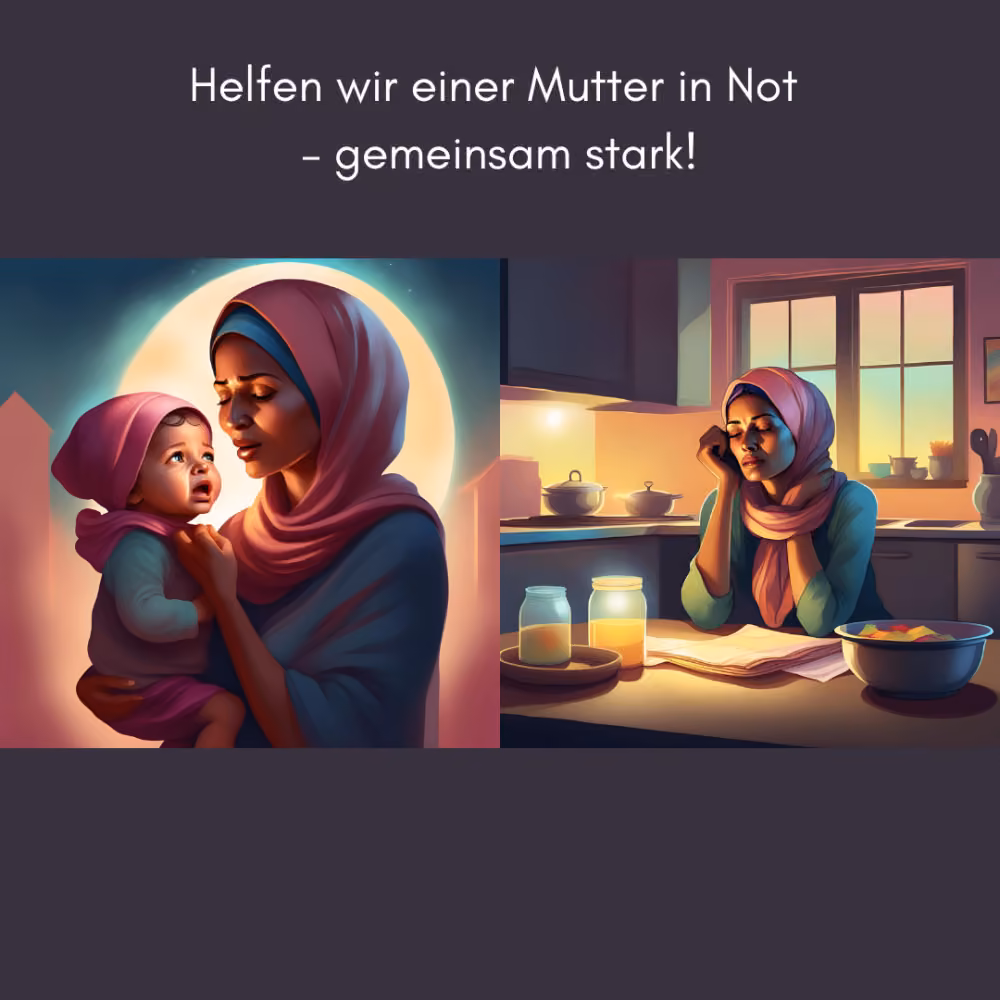 Helfen wir einer Mutter in Not – gemeinsam stark!