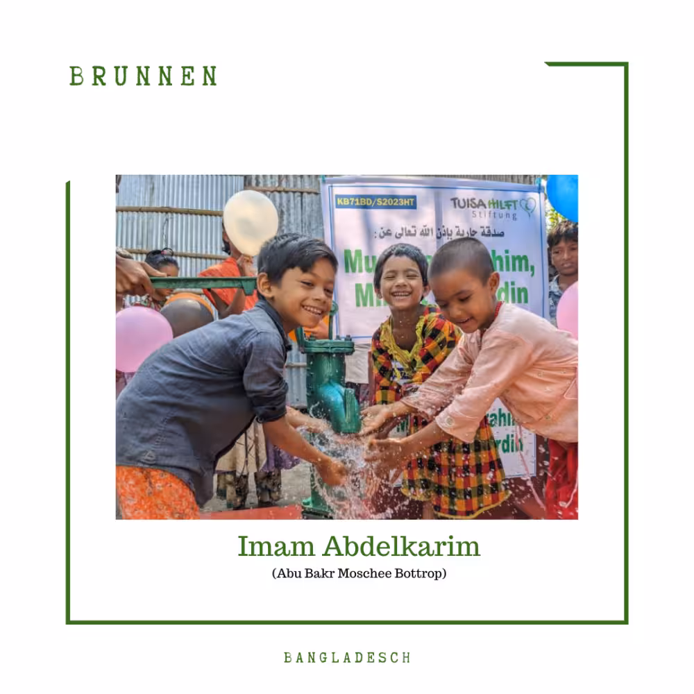  Ein Brunnen der Dankbarkeit für Imam Abdelkarim (Bottrop)