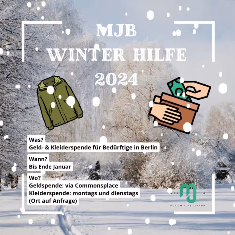 Winterhilfe in Berlin: Spende Wärme!