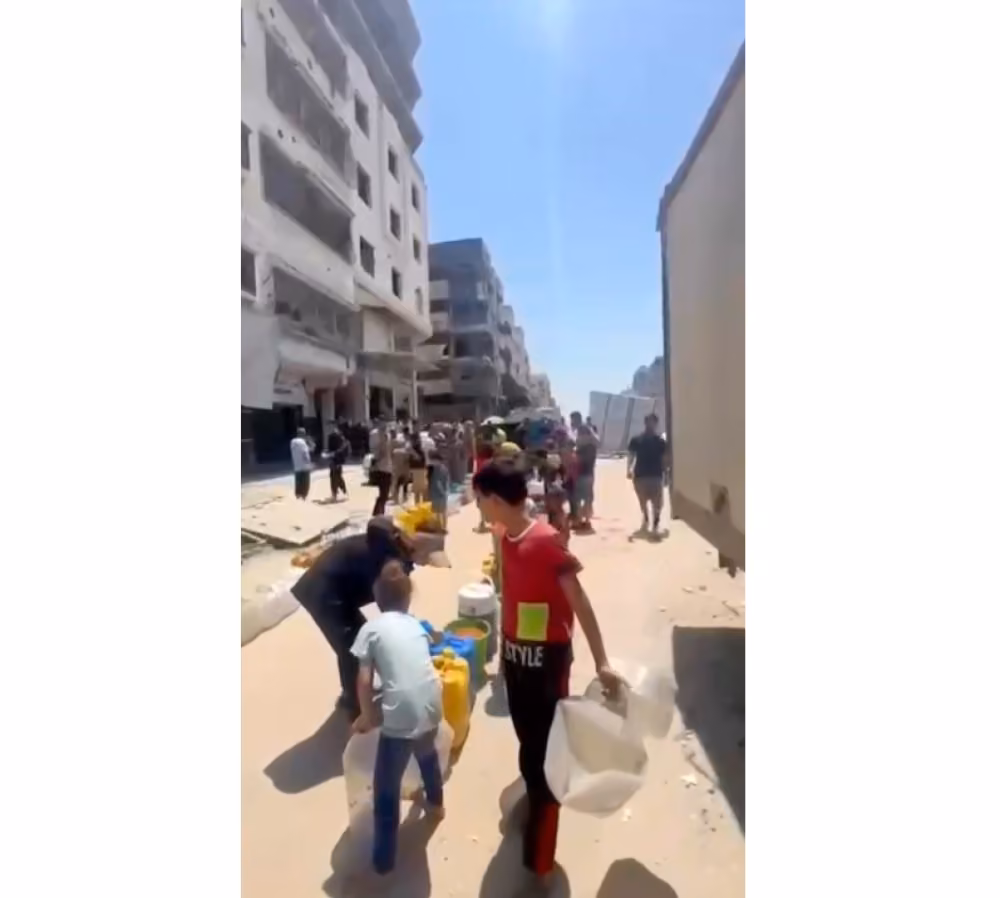 Wasser ist Leben – und in Gaza ein Überlebenskampf!