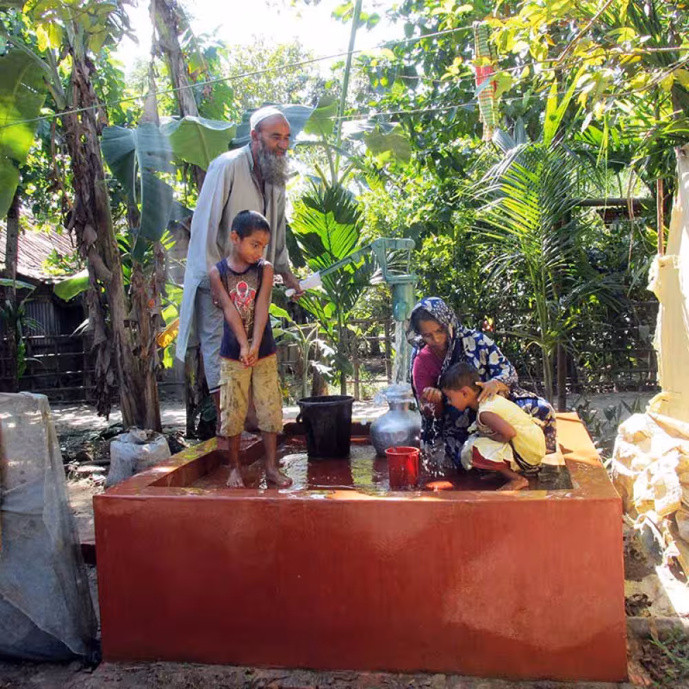 -Spendenaktion für ein Brunnen in Bangladesch