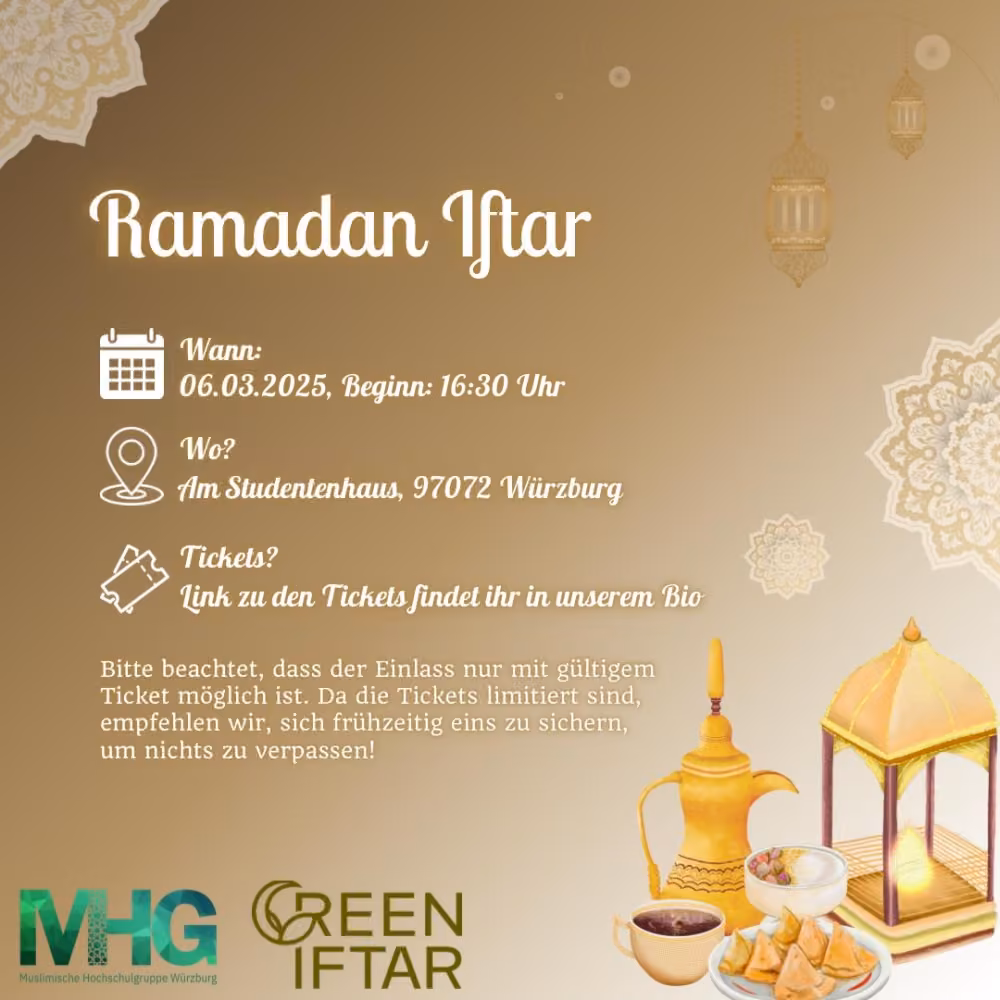 MHG Würzburg Iftar 2025