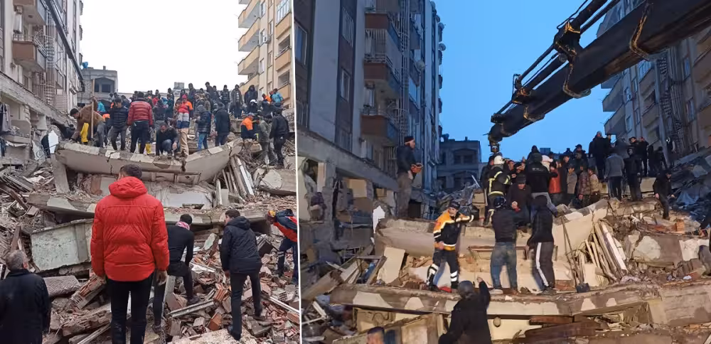 Erdbeben - Notstand - in der Türkei & Syrien 