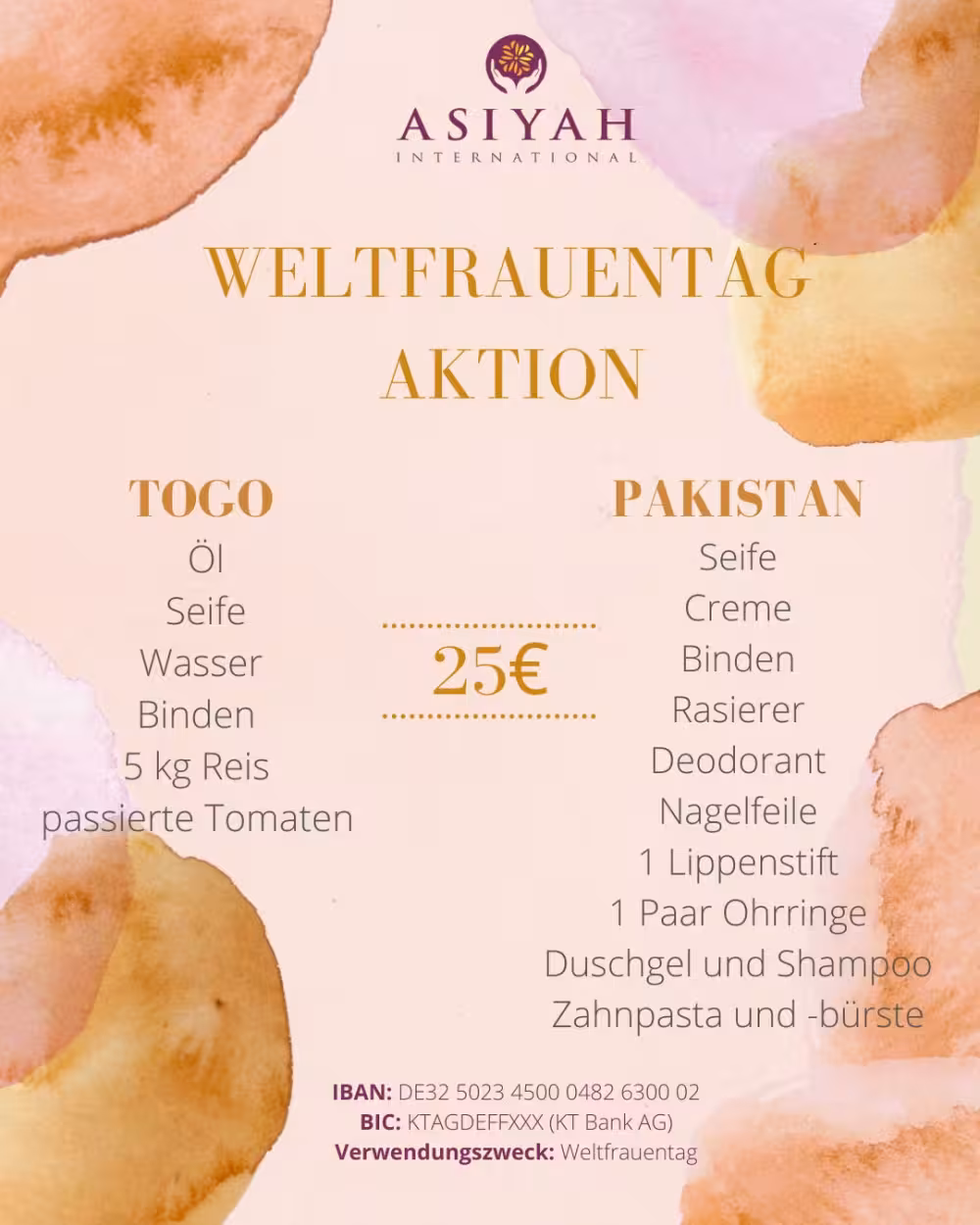 Aktion zum Weltfrauentag