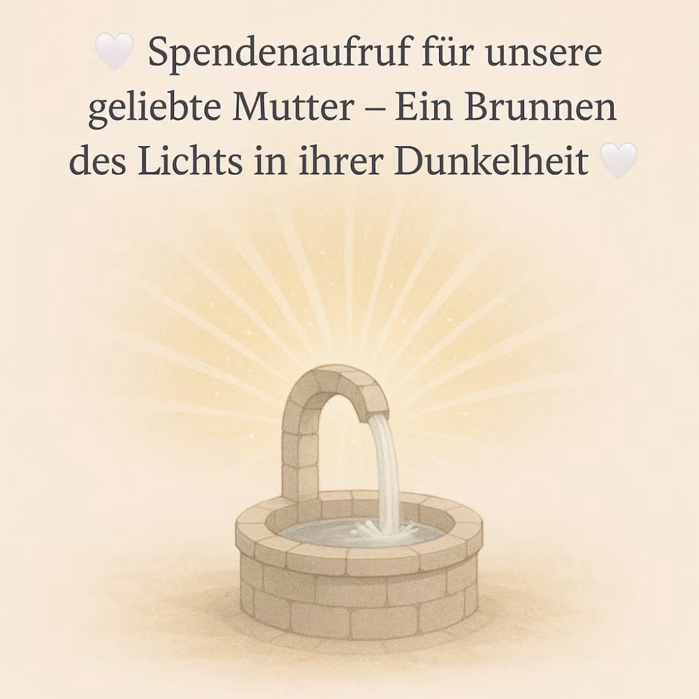 Spendenaufruf für unsere geliebte Mutter