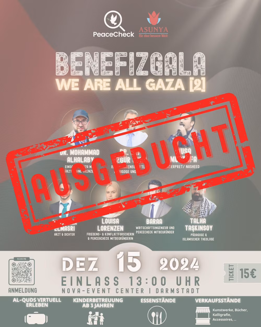 Benefizgala "We are all Gaza [2]"