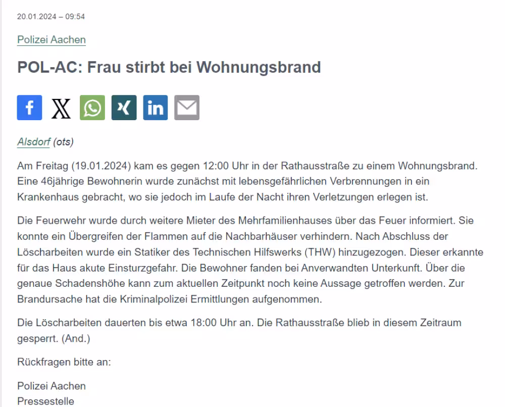 Herzen gegen Flammen: Ein Neubeginn für muslimische Familie in Alsdorf bei Aachen