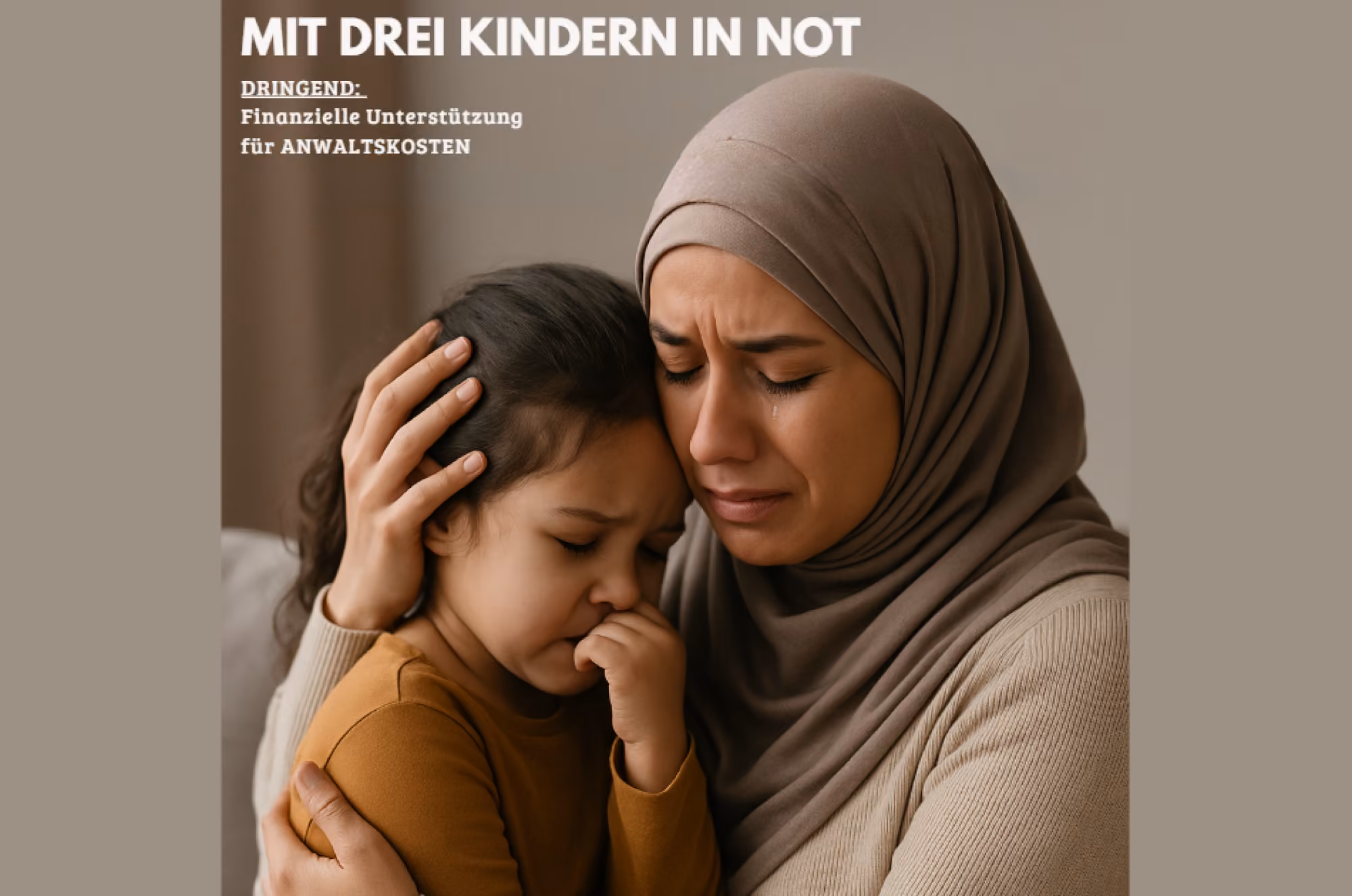 Hilfe für eine alleinerziehende Mutter in Not