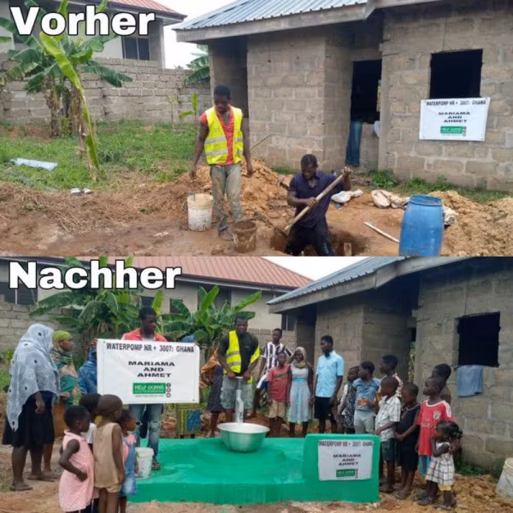 -Spendenaktion für ein Brunnen in Bangladesch
