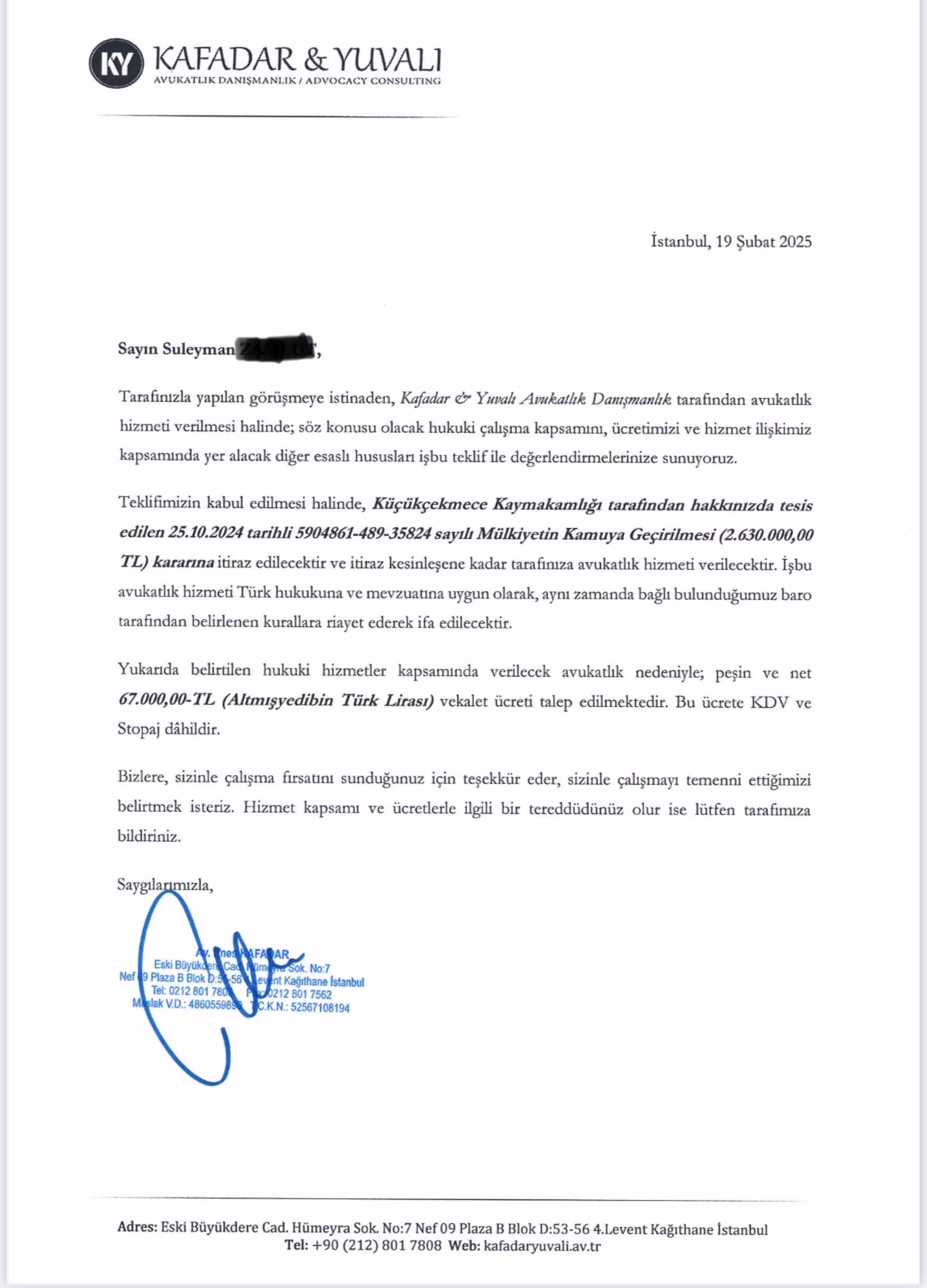 Rechtsbeistand für erfolgreiche muslimische Charity Aktivisten